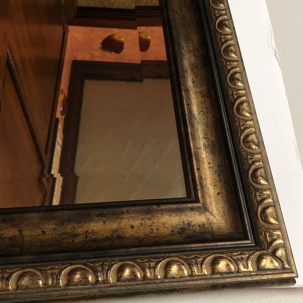 HOME INTERIORS BEVELED CLASSIC PANEL MIRROR